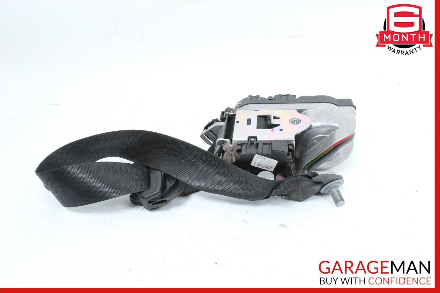 07-09 Mercedes W221 S550 Front Left Side Seatbelt Seat Belt Retractor Black OEM