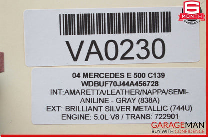 03-09 Mercedes W211 E500 E320 E350 Rear Right Side Exterior Door Handle OEM