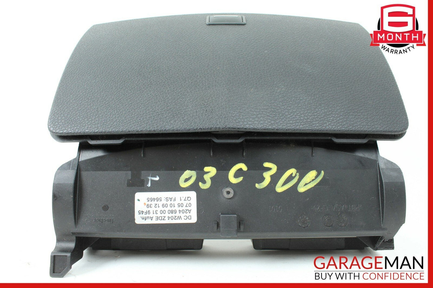08-11 Mercedes W204 C300 Navi Monitor Central Display Screen Trim Cover Assembly