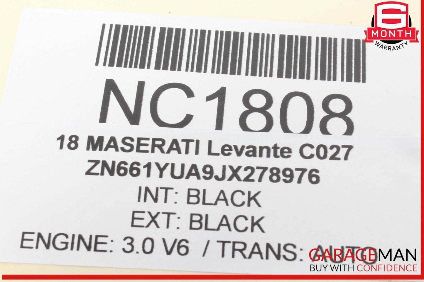 14-20 Maserati Levante Front Right Passenger Side Seat Control Module Unit OEM