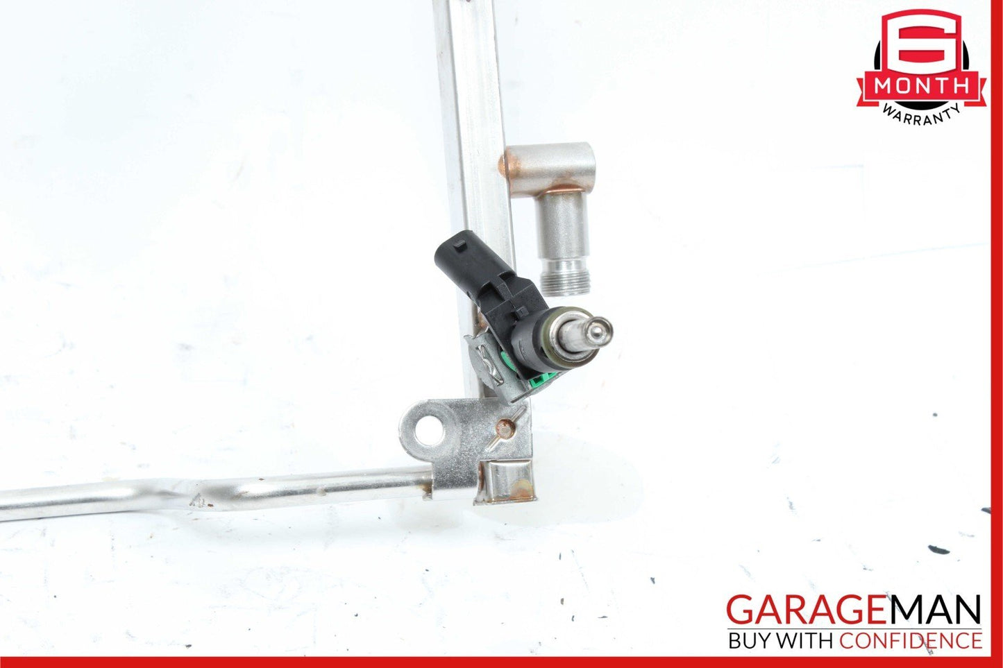 06-11 Mercedes W212 E350 C350 R350 Fuel Injection Rail Line w/ Injectors OEM