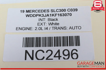 13-20 Mercedes R172 SLC300 SL550 ML400 Keyless Go Entry Control Module OEM