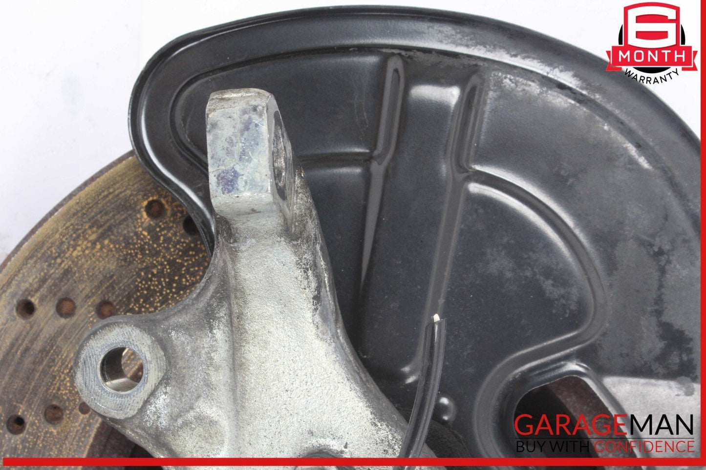 08-17 Mercedes W204 C250 Front Left Side Spindle Knuckle Hub w/ Rotor Disc