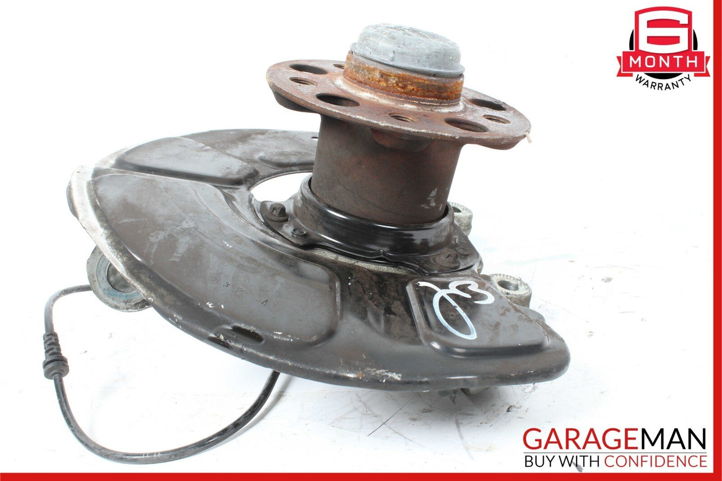 10-16 Mercedes W212 E350 E250 Front Left Spindle Knuckle Hub Bearing RWD OEM