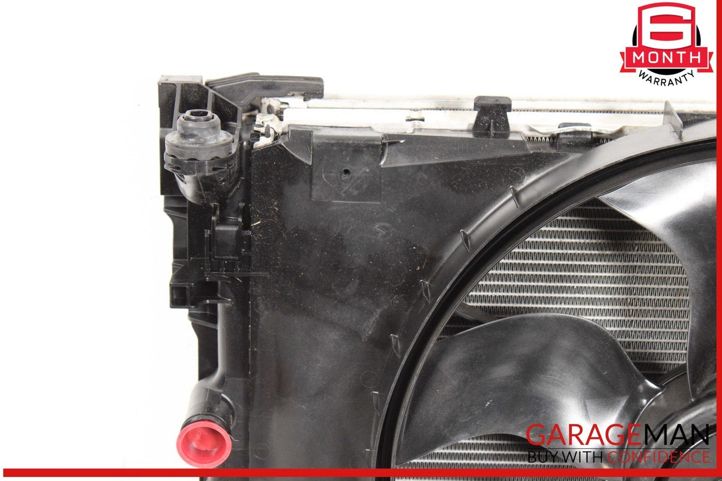 12-15 Mercedes W204 C250 Engine Motor Cooling Radiator A/C AC Condenser Assembly