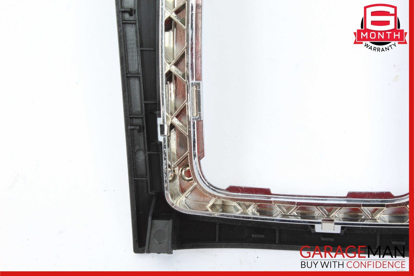 08-14 Mercedes W204 C350 C63 AMG Center Console Shifter Trim Cover Bezel Silver