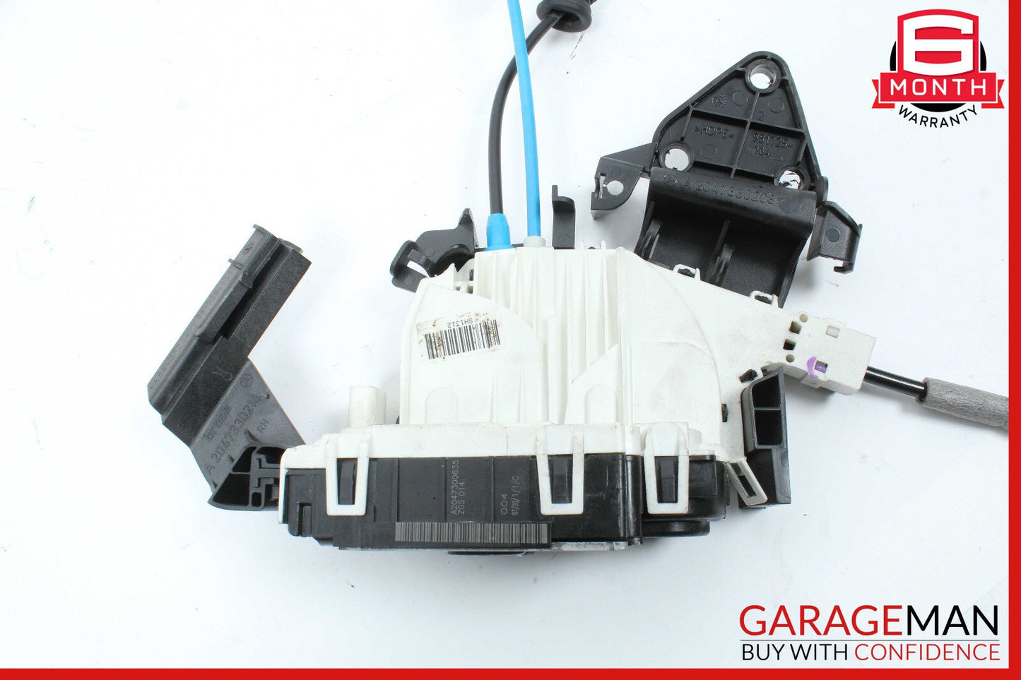 08-14 Mercedes W204 C300 C350 C250 Rear Right Door Lock Latch Actuator OEM