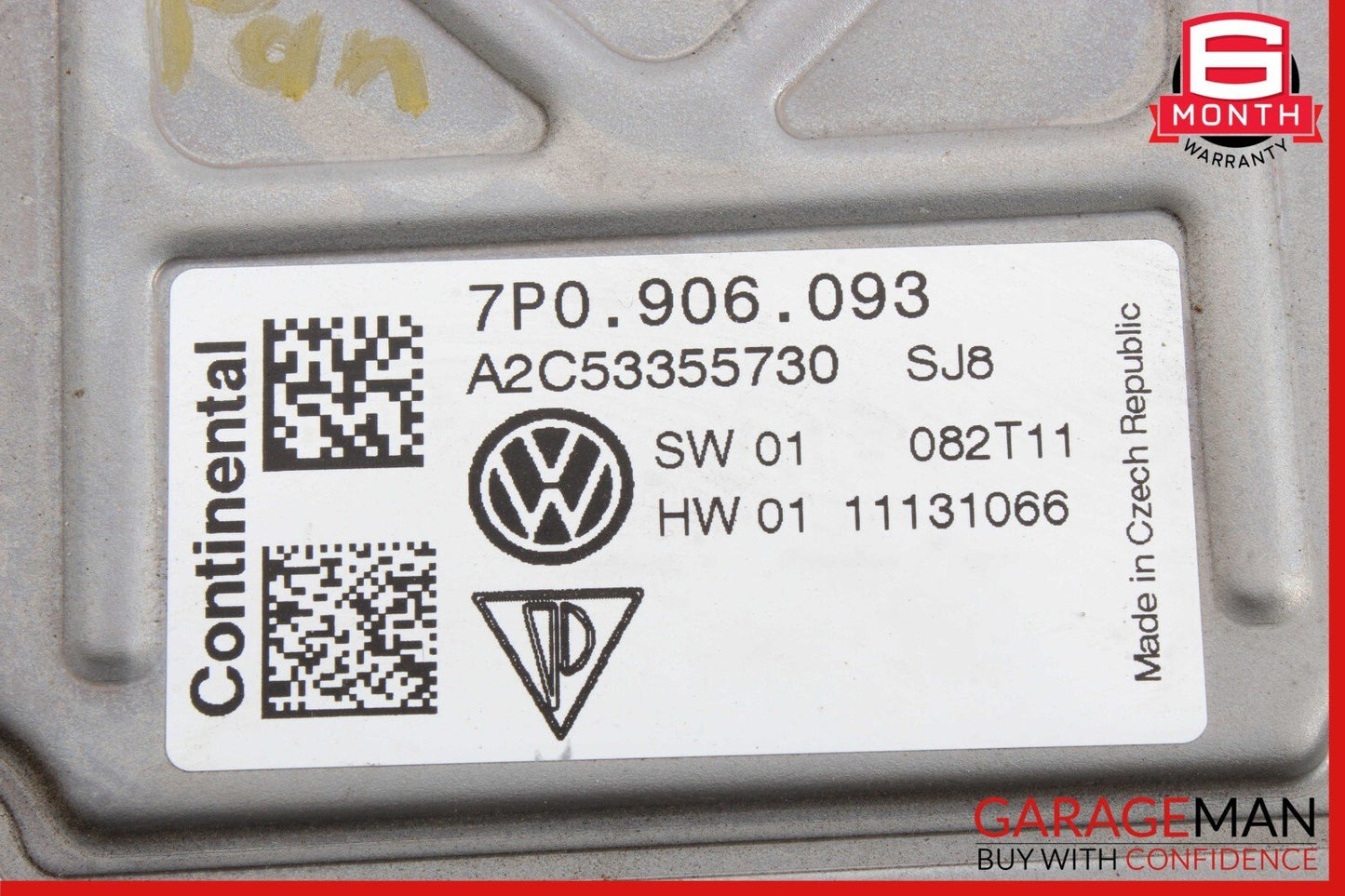 10-19 Porsche Panamera 970 Fuel Pump Control Module Unit 7P0906093 OEM