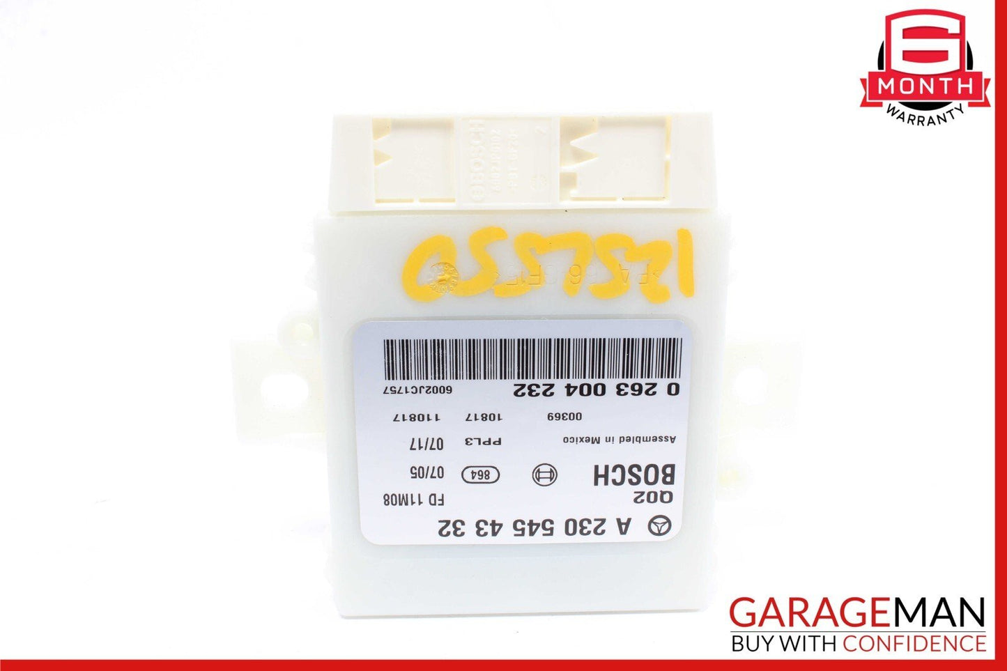 07-12 Mercedes R230 SL550 SL500 Park Parking Assist Control Module OEM