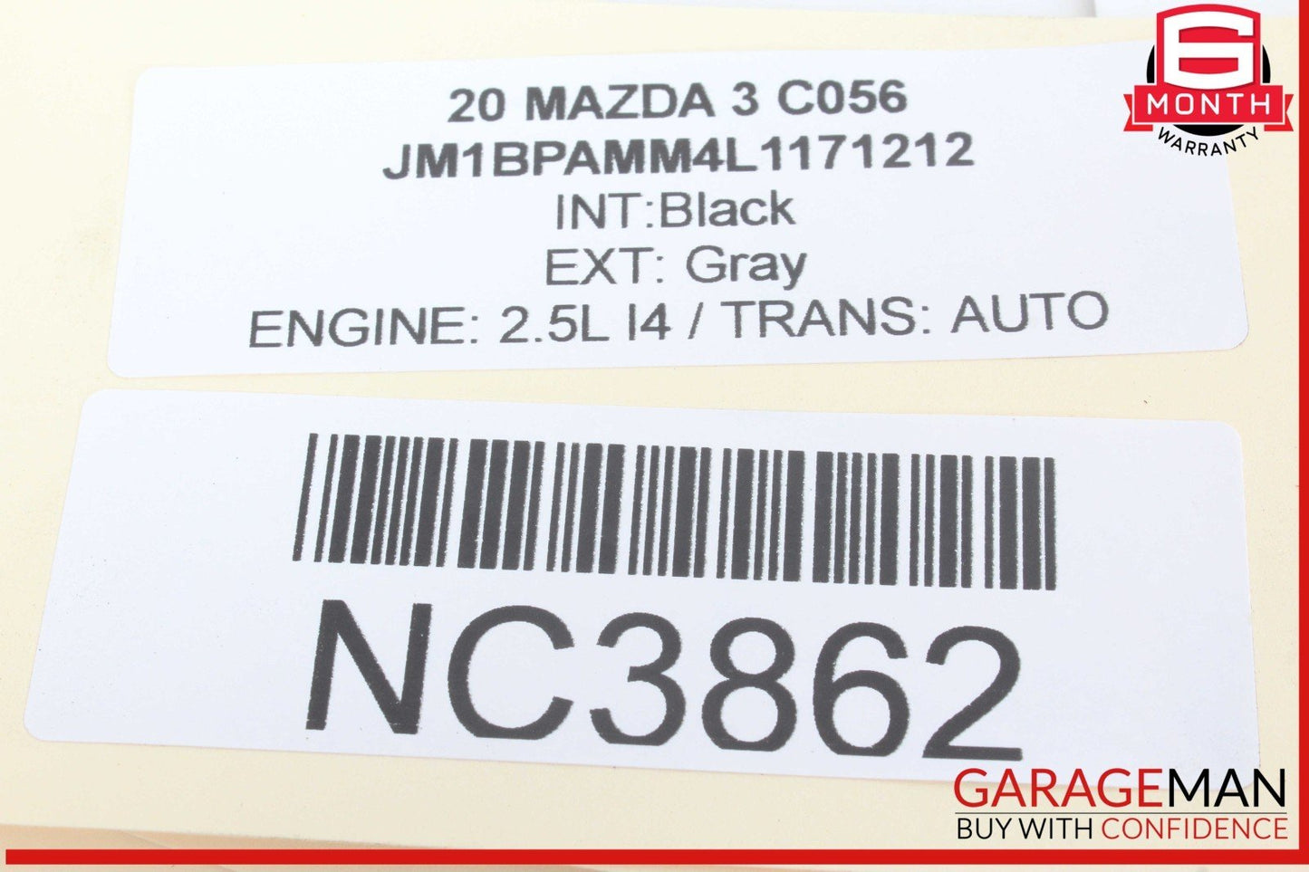 19-23 Mazda 3 Fuel Pump Computer Control Module Unit PAF118561 OEM