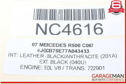 06-13 Mercedes W251 R500 Rear Air Suspension Control Module Unit OEM