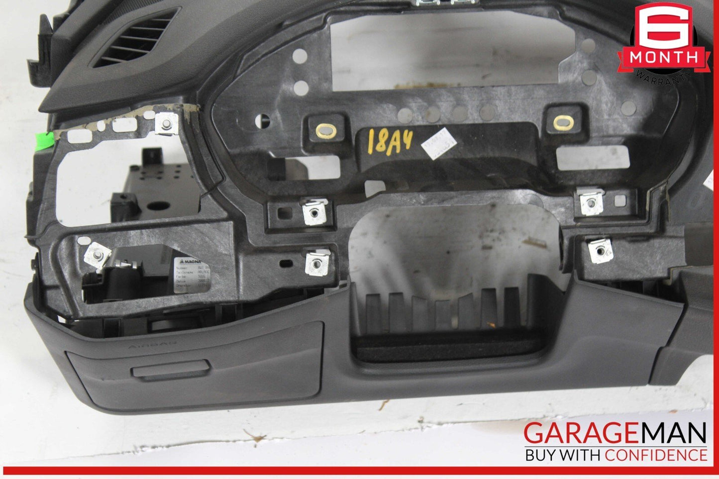 17-24 Audi A4 Front Dash Dashboard Instrument Panel Cover Trim Black OEM