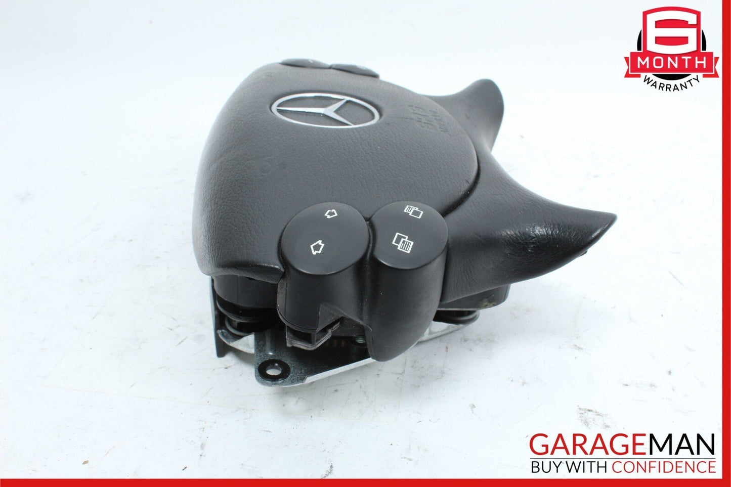 03-12 Mercedes R230 SL500 G500 G55 AMG Steering Wheel Airbag Air Bag Black OEM