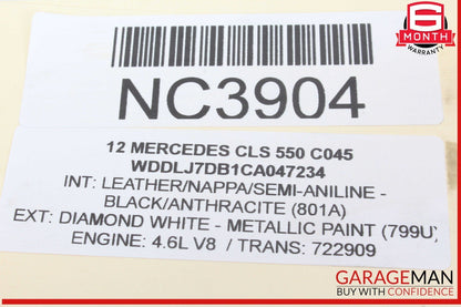 11-19 Mercedes W218 CLS550 E550 S550 M157 4.7L Engine Motor Oil Pump OEM