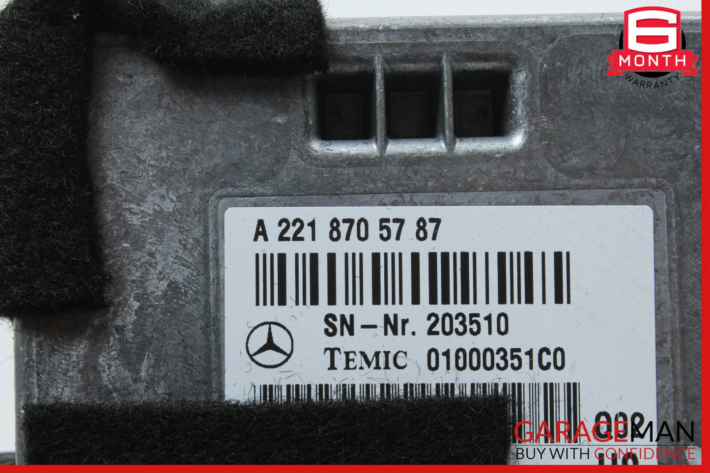 07-14 Mercedes W221 S550 CL550 Voice Language Communication Control Module OEM