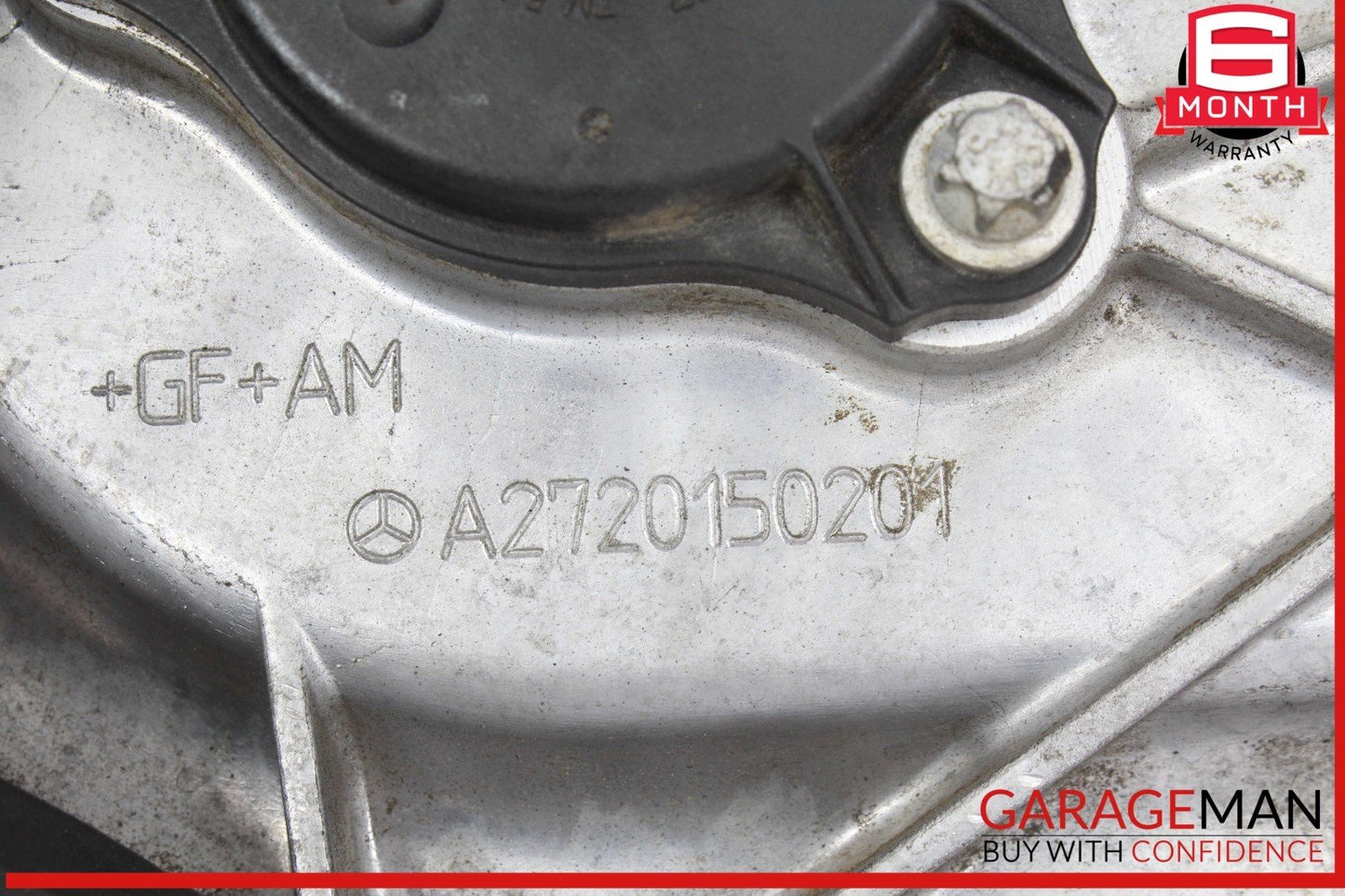 05-13 Mercedes W204 C300 E550 Front Left Side Engine Timing Chain Cover Plate