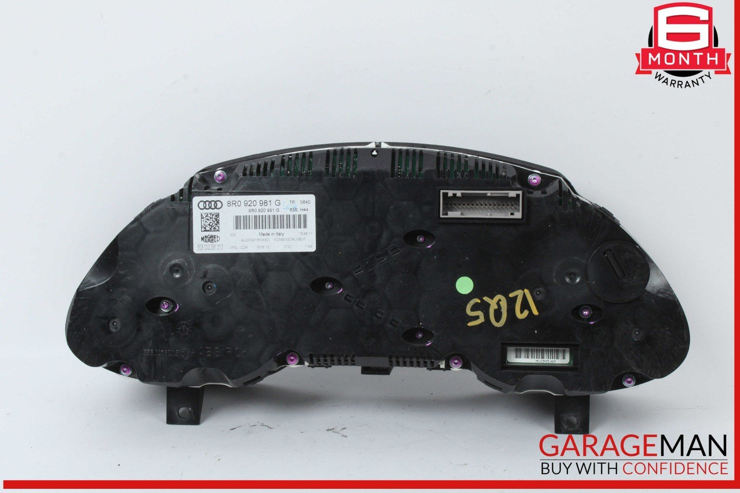 09-17 Audi Q5 Dash Dashboard Speedometer Instrument Cluster Gauge 8R0920981N OEM