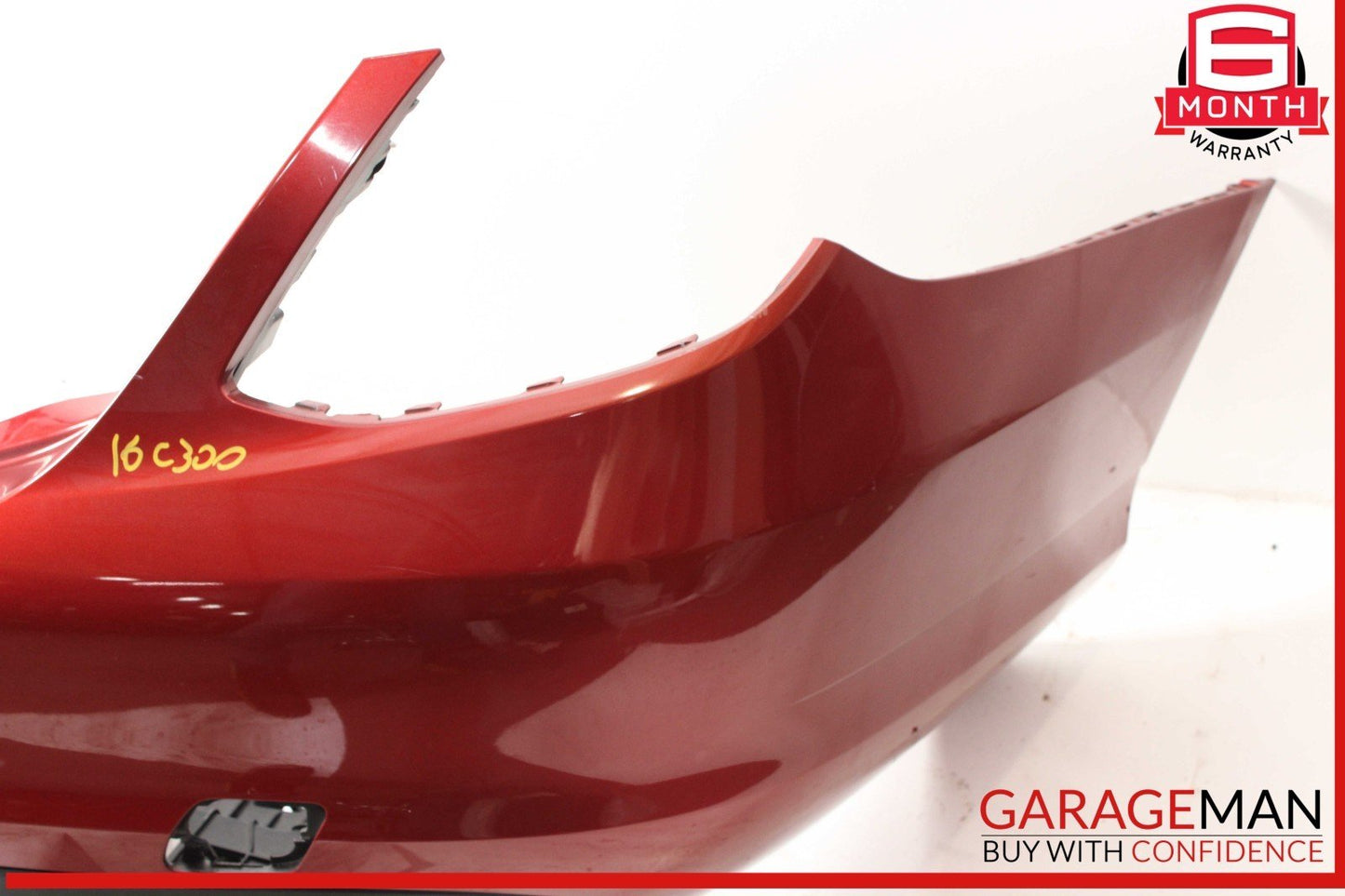 15-18 Mercedes W205 C300 Sedan Base Rear Bumper Cover Assembly OEM