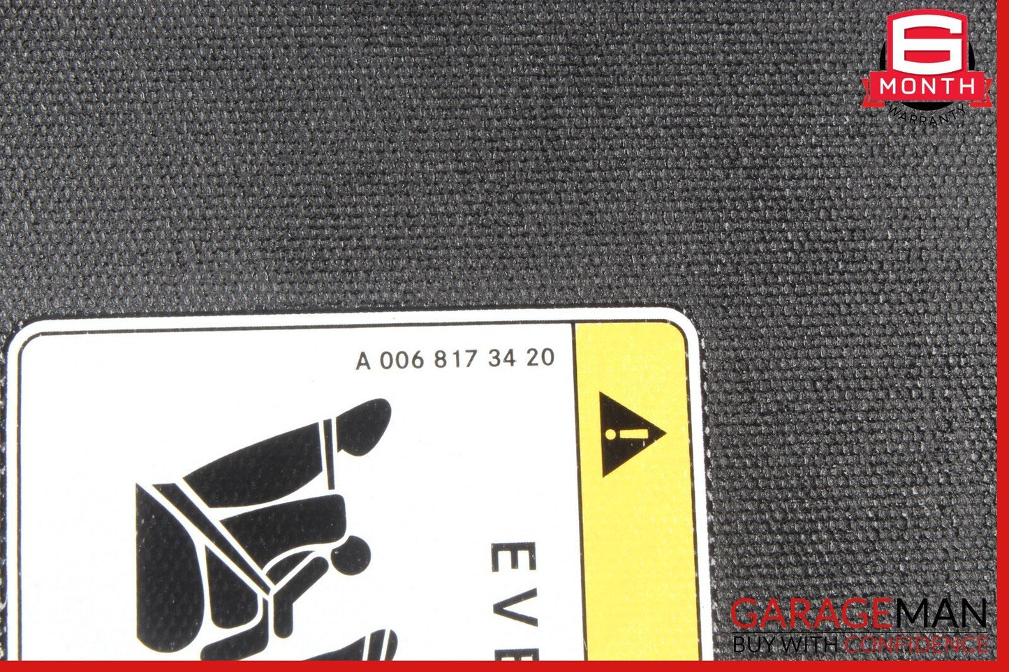 14-21 Mercedes W205 C400 CLA250 GLA250 Front Right Sun Visor Sunvisor OEM