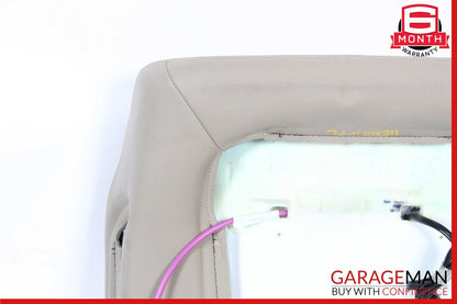 10-13 Mercedes W212 E350 E400 Front Left Seat Cushion Top Upper Beige OEM