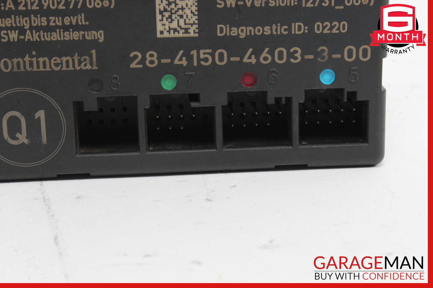 08-18 Mercedes W212 E350 CLS550 Front Right Side Door Control Module OEM
