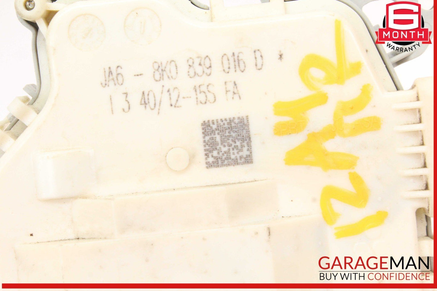 09-17 Audi A4 Q5 Rear Right Passenger Side Door Lock Latch Actuator 8K0839016D