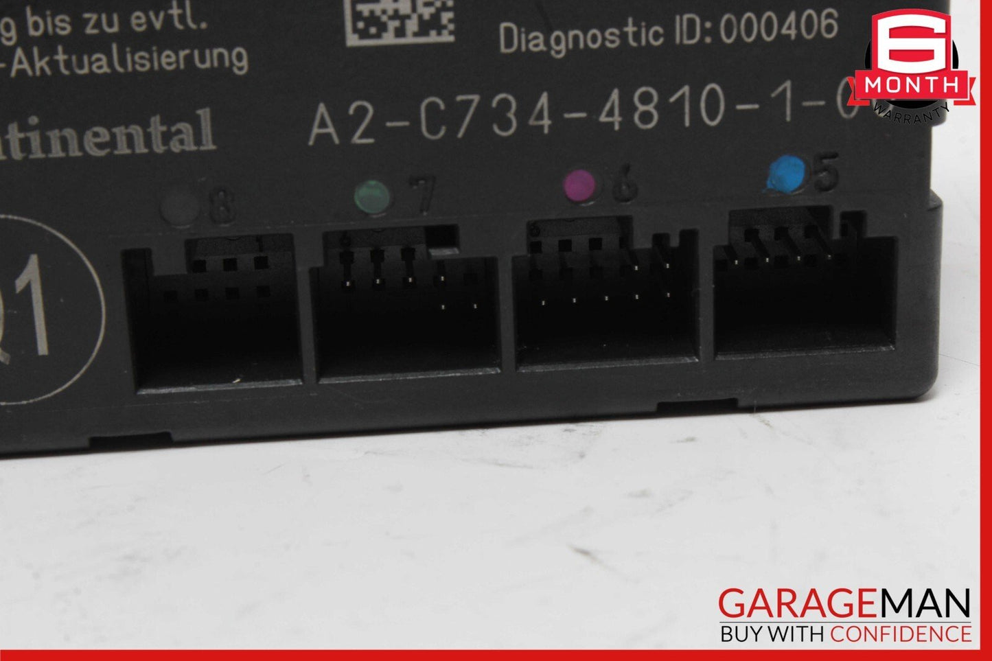 12-19 Mercedes X166 GL450 ML350 GLA250 Rear Left Side Door Control Module OEM