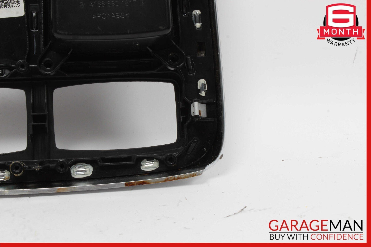 12-19 Mercedes X166 GL450 ML400 GLS550 Center Console Bezel Trim Black OEM