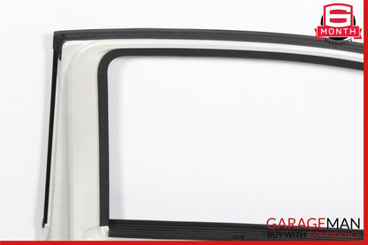 12-17 Fiat 500 Front Left Driver Side Door Shell Panel White OEM