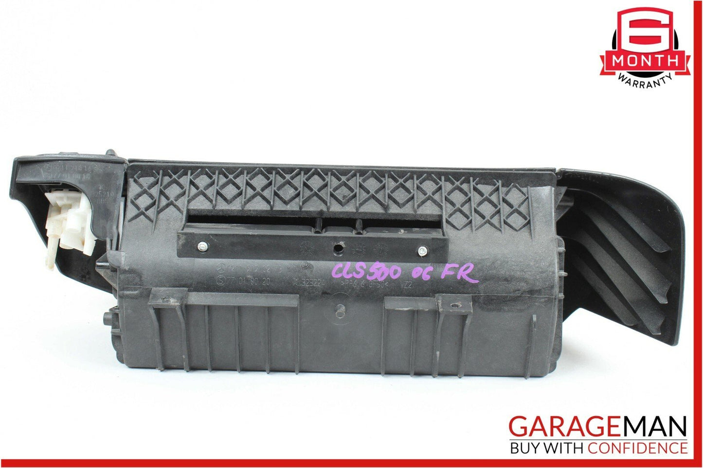 03-11 Mercedes W211 E350 CLS500 Front Right Under Seat Storage Compartment Black