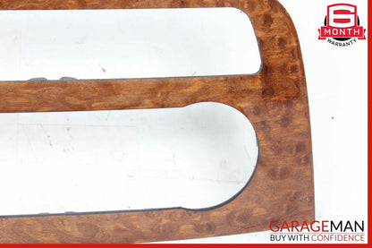 06-13 Mercedes W251 R350 R320 Heater Climate Control Module Trim Bezel Wood OEM