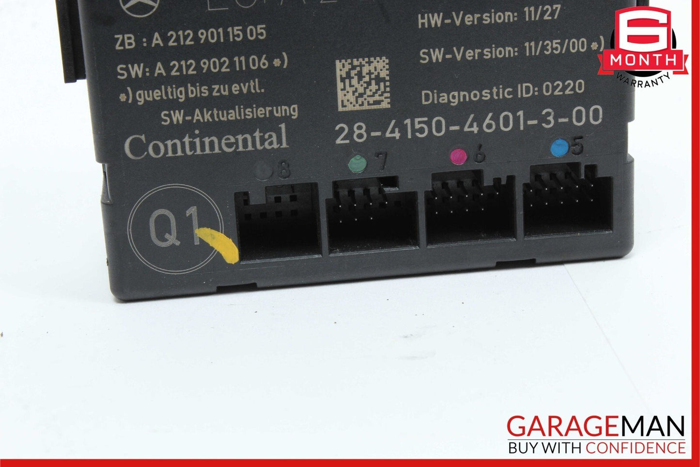 08-18 Mercedes W204 C250 C300 SLK250 Front Right Side Door Control Module Unit