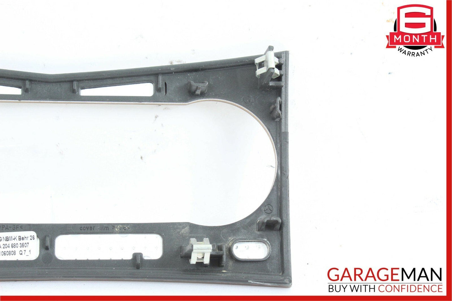 08-14 Mercedes W204 C350 AC A/C Climate Control Switch Trim Bezel OEM
