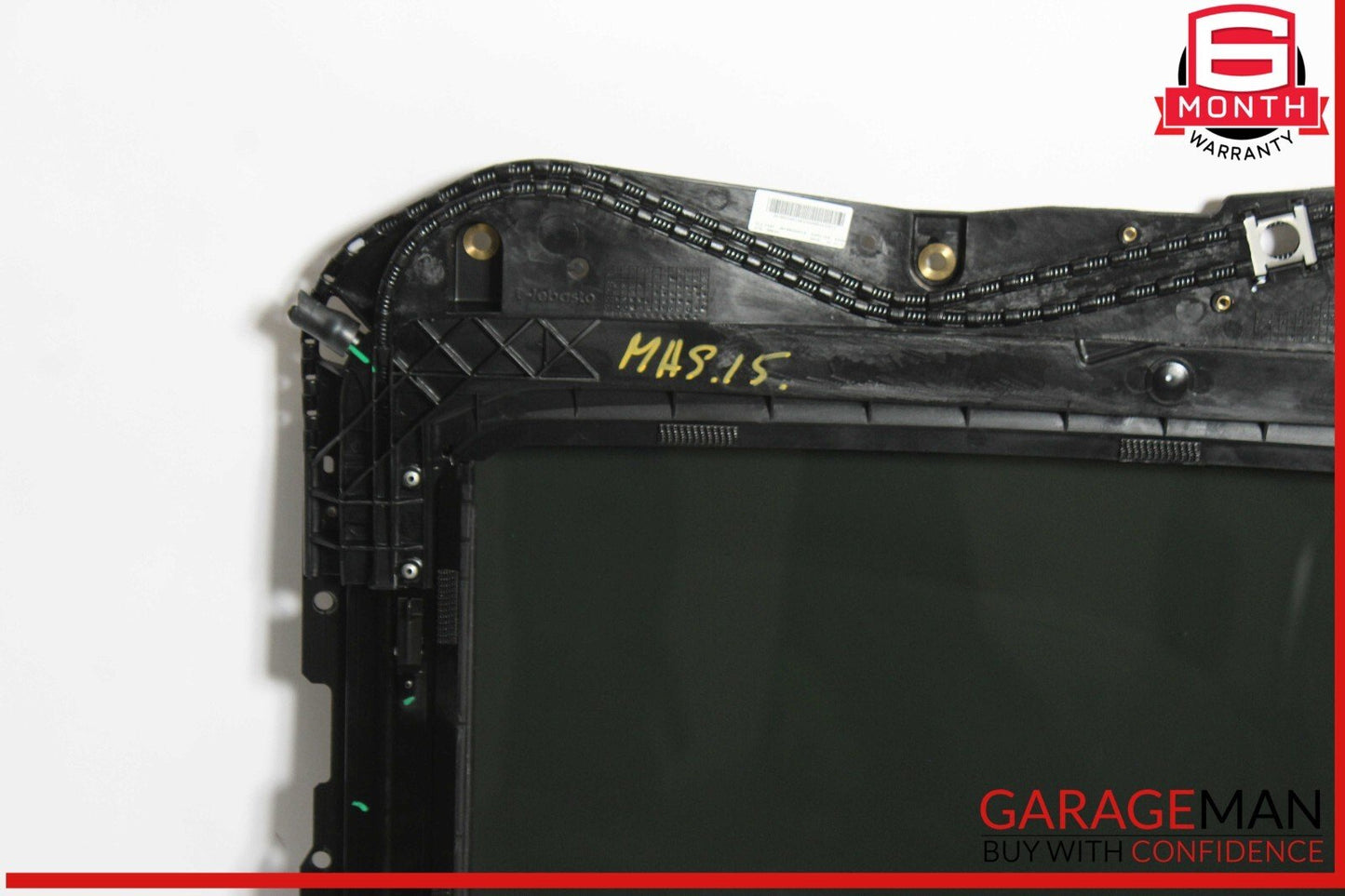 14-17 Maserati Ghibli M157 Upper Panoramic Sunroof Sliding Roof Rail Frame Glass