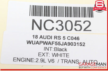 18-23 Audi RS5 S5 Body Impact Sound Control Module Unit 8W0907159C OEM