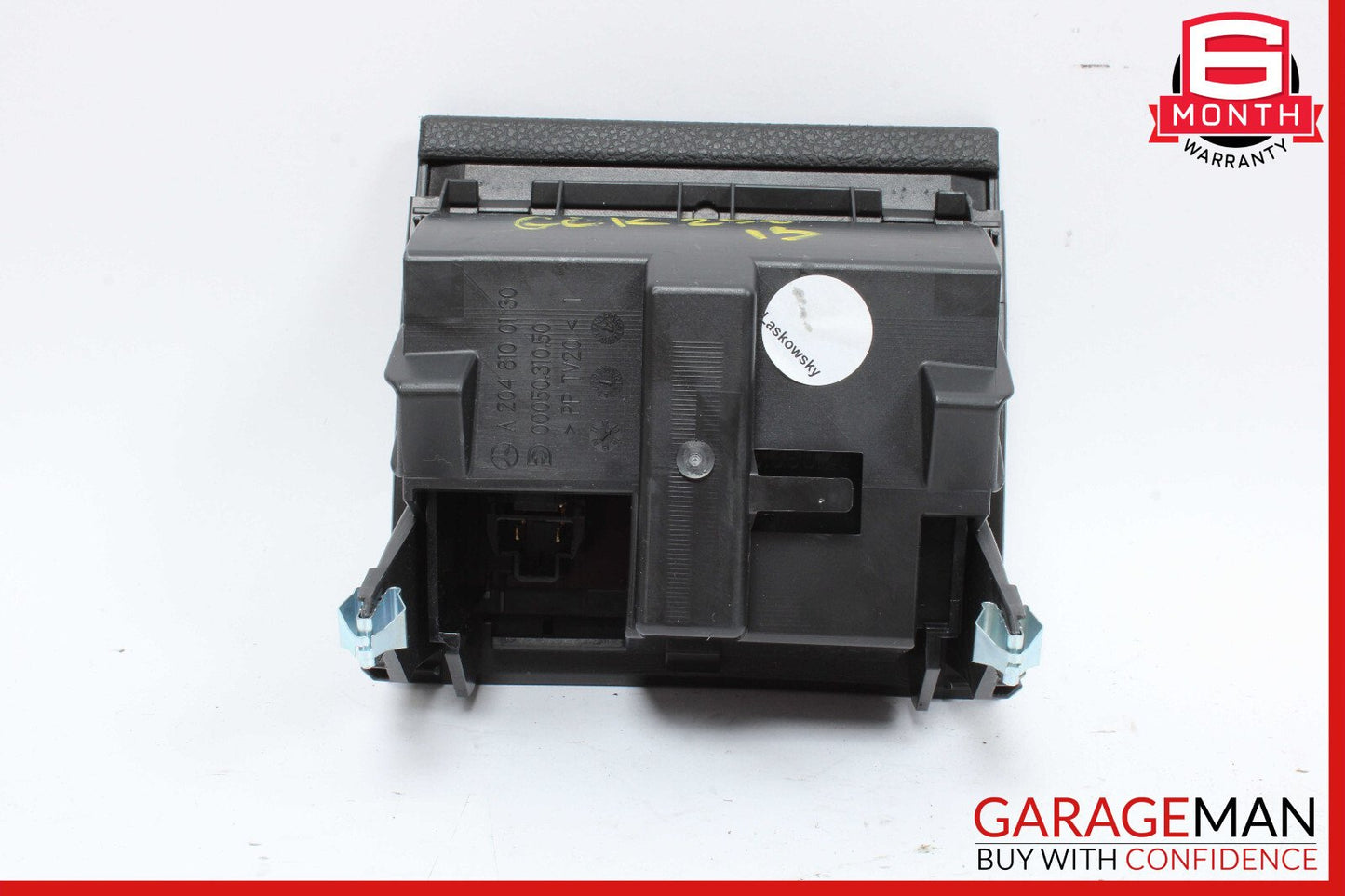 08-17 Mercedes X204 GLK250 E350 Center Console Ashtray Ash Tray Rear Black OEM