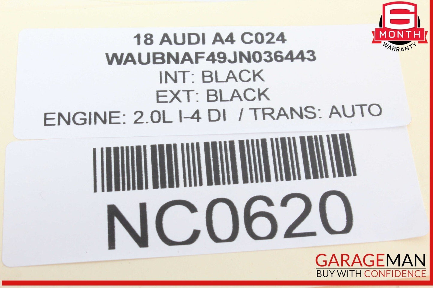17-24 Audi A4 Rear Center Subwoofer Bass Speaker 8W5035412 OEM