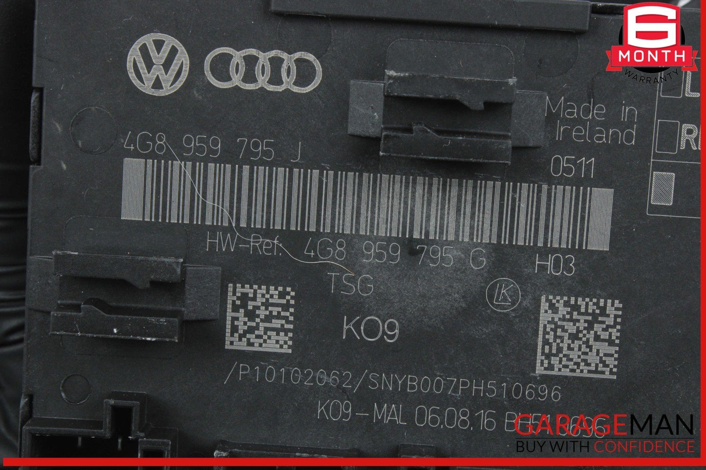 12-18 Audi A7 A6 Rear Left or Right Side Door Control Module Unit 4G8959795J OEM