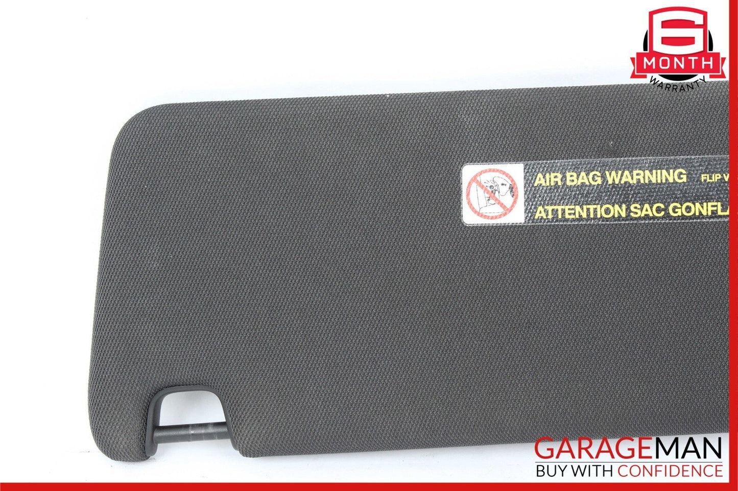 12-16 Audi A6 A7 Front Right Passenger Side Sunvisor Sun Visor Shade Cover Black