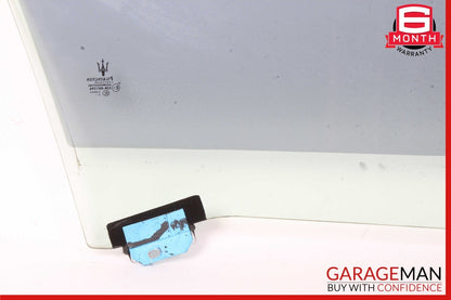 03-13 Maserati Quattroporte M139 Front Right Side Door Window Glass OEM
