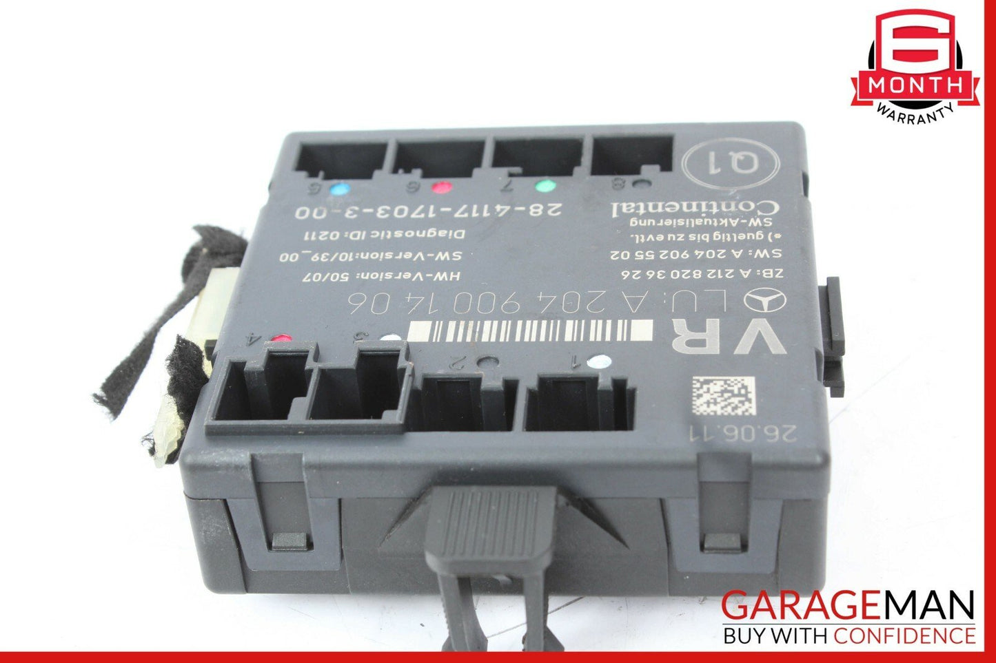 12-15 Mercedes W204 C250 C350 Coupe Front Right Side Door Control Module Unit