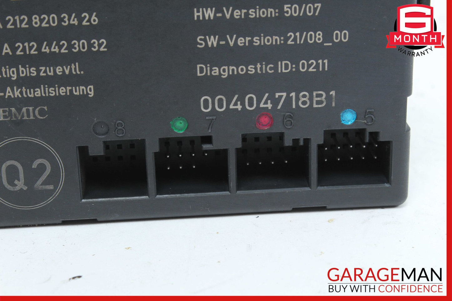 08-12 Mercedes X204 GLK350 C300 E350 Front Right Side Door Control Module OEM