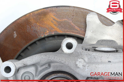 09-18 Audi A6 S4 A4 Rear Left Driver Side Spindle Knuckle Wheel w/ Rotor Disc