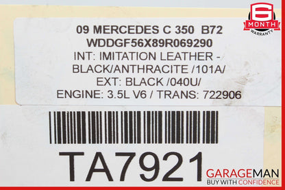08-11 Mercedes W204 C350 Engine Starter Motor 0001107461 OEM