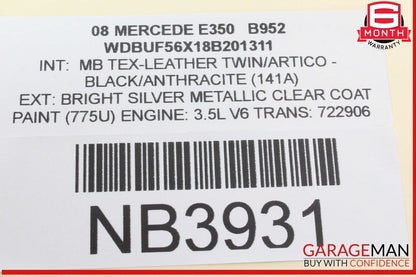 03-09 Mercedes W211 E350 Front Left Driver Side Door Control Module Unit OEM