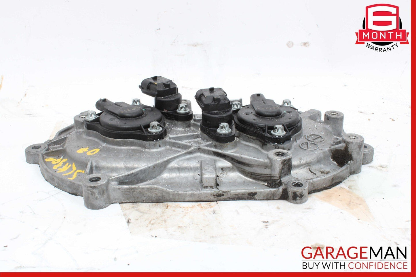 05-13 Mercedes R171 SLK300 Front Left Side Engine Timing Chain Cover Plate OEM