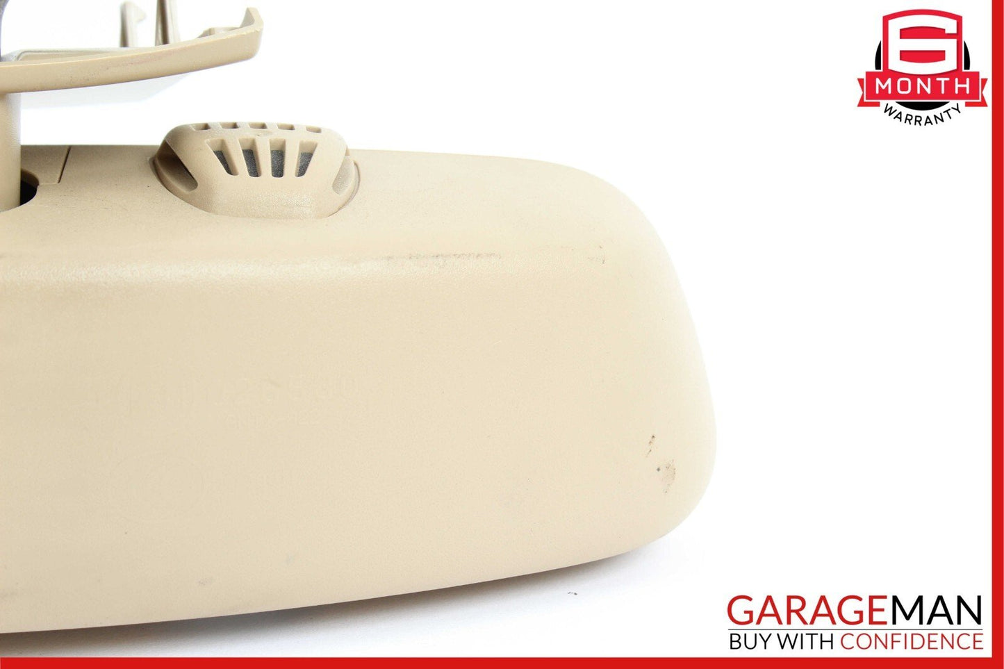 10-13 Mercedes W221 S550 Interior Top Upper Rear View Mirror Beige OEM