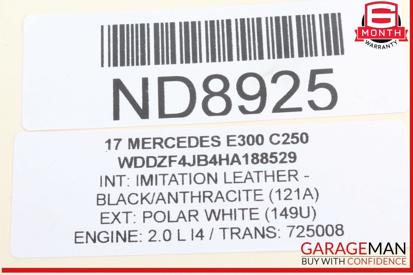 16-22 Mercedes W213 E300 AC A/C Air Conditioning Compressor 0008303002 OEM
