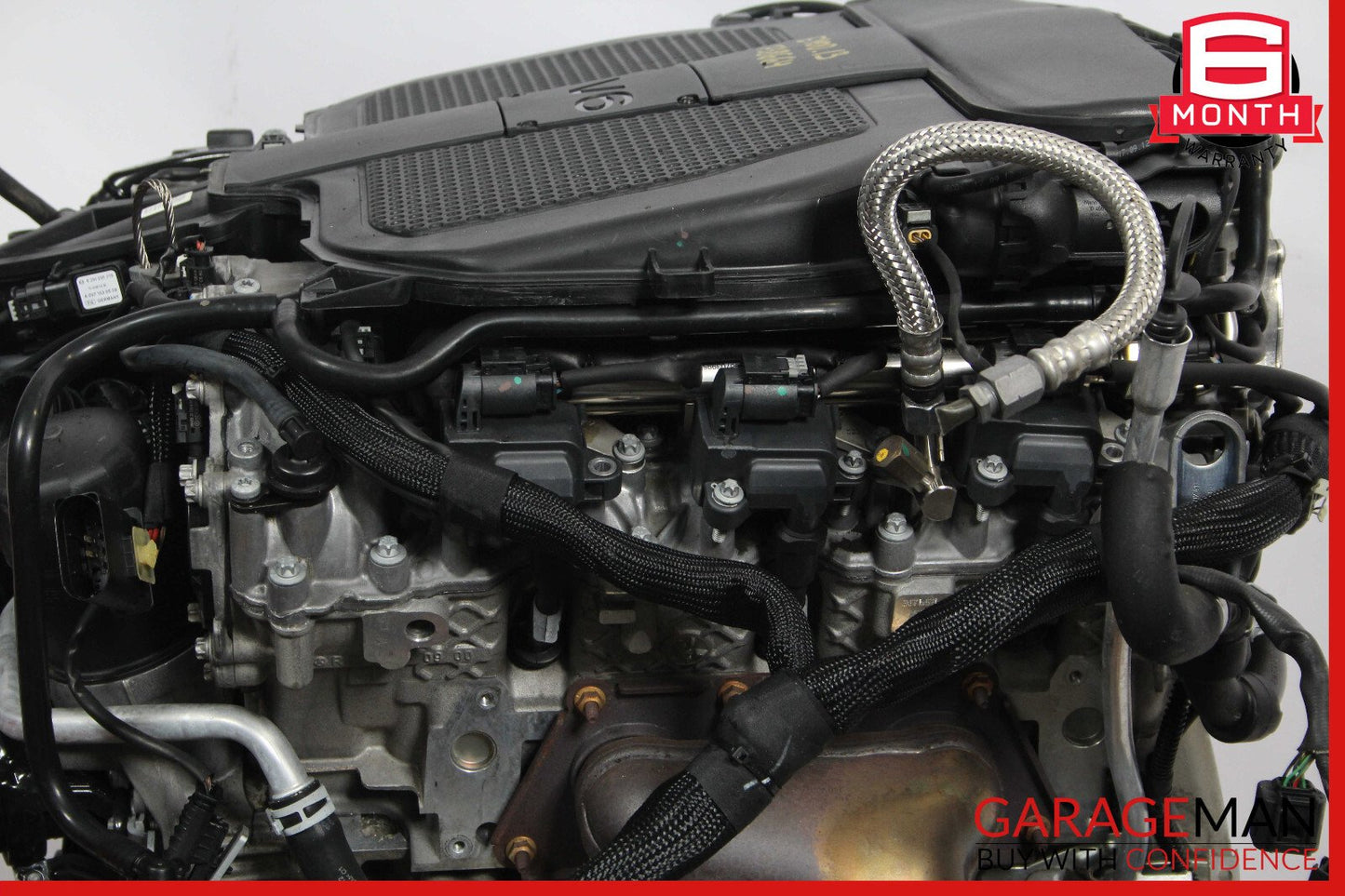 13-15 Mercedes W212 E400 Hybrid 3.5L Engine Motor Block Assembly OEM