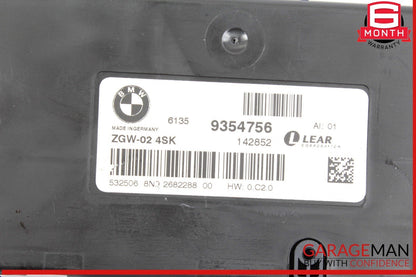 11-16 BMW 528i 535i 550i F10 Central Gateway Control Module Unit 9354756 OEM